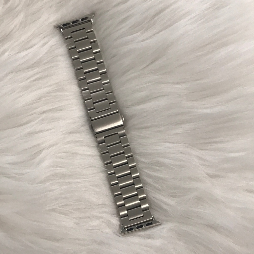 Silver 38mm Apple Watch Band